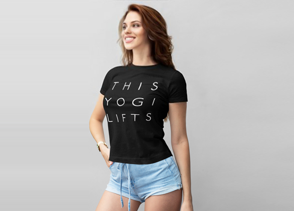 This Yogi Lifts Womens Short Sleeve
