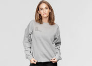 Love Over Everything  Womens Crew Neck Sweatshirt