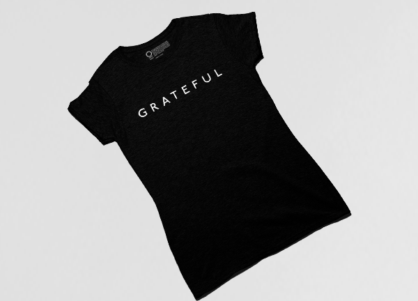 Grateful Womens Short Sleeve Shirt