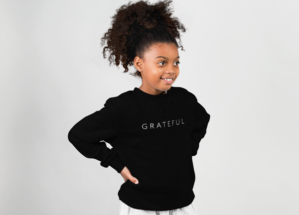 Grateful Kids Crewneck Sweater