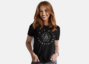 Love / Everything Womens Short Sleeved Shirt