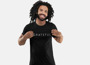 Grateful Mens Short Sleeve Shirt