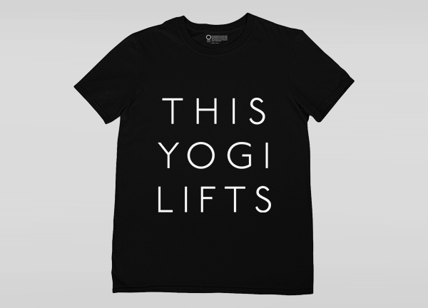 This Yogi Lifts Mens Short Sleeve Shirt