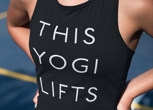 Load image into Gallery viewer, This Yogi Lifts Womens Tank Top
